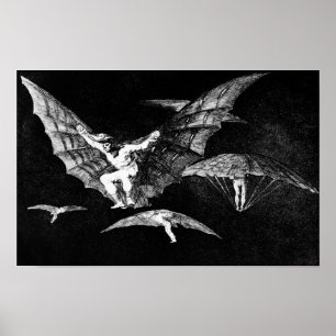 Póster Una forma de volar, Francisco Goya
