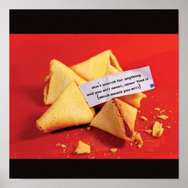 Póster una fortuna | imprimir (Frente)