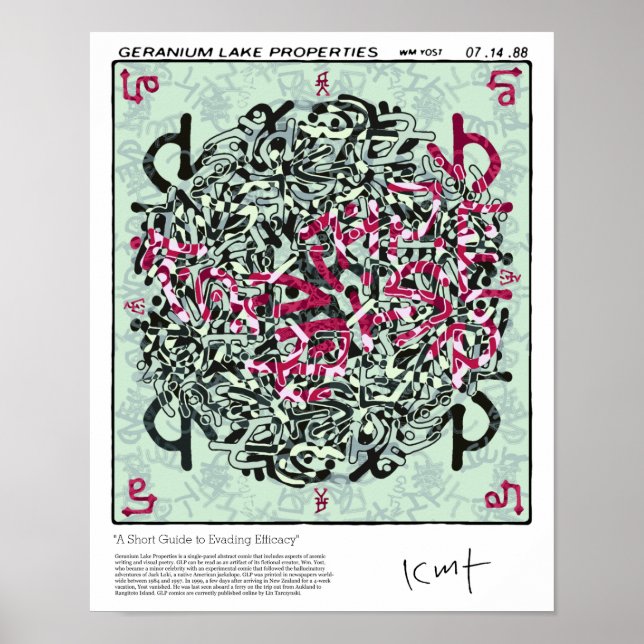 Póster Una guía corta para evitar la eficacia (Frente)