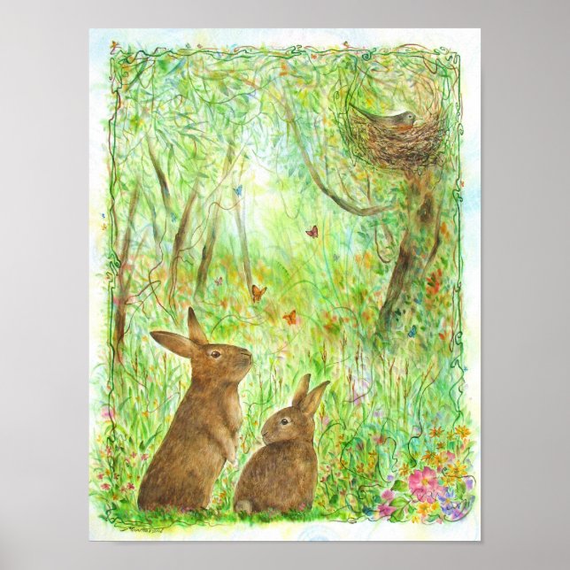 Póster Una historia de la cama (Frente)