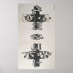 Póster Una historia de la exploración espacial