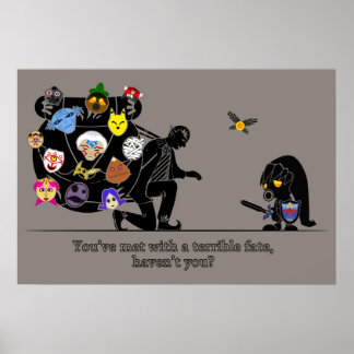 Póster Una historia de máscaras.