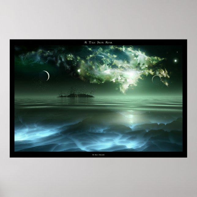 Póster Una historia desde lejos (Frente)