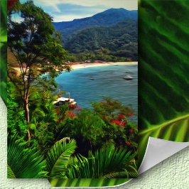 Póster Una imagen artística de Yelapa View 0828