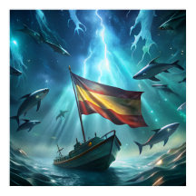 Una imagen creativa para tu poster español