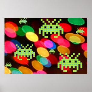 Póster Una invasión secreta desde Pixelverse