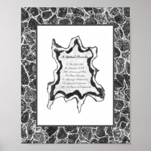 Póster Una jerarquía espiritual