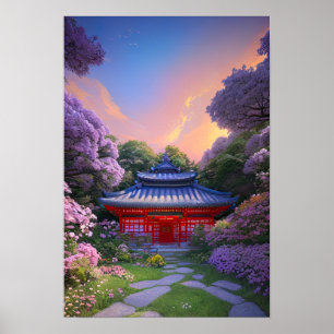 Póster Una joya oculta en el jardín sereno