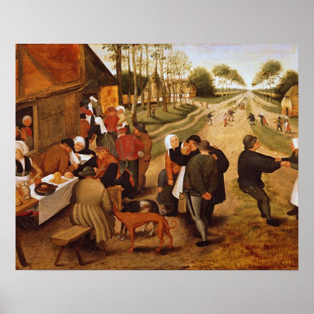 Póster Una Kermesse flamenca (Frente)