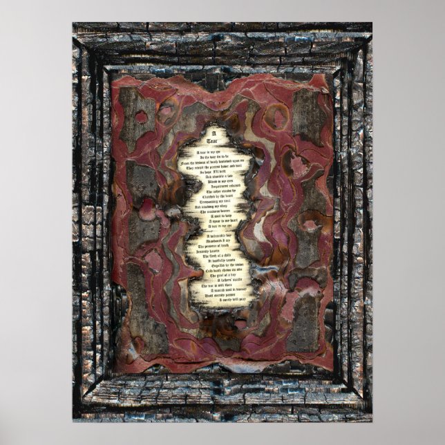 Póster Una lágrima (Frente)