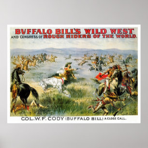 Póster Una llamada cercana - Buffalo Bill