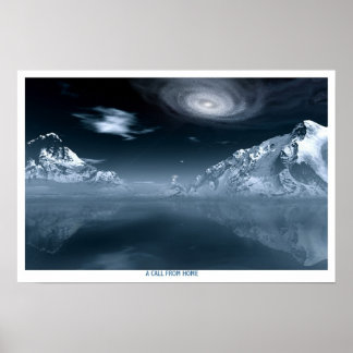 Póster Una llamada desde casa