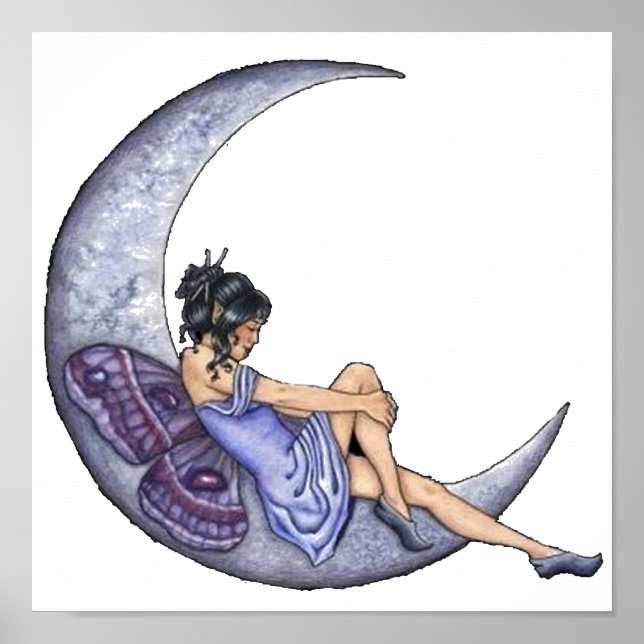 Póster Una luna de hadas (Frente)