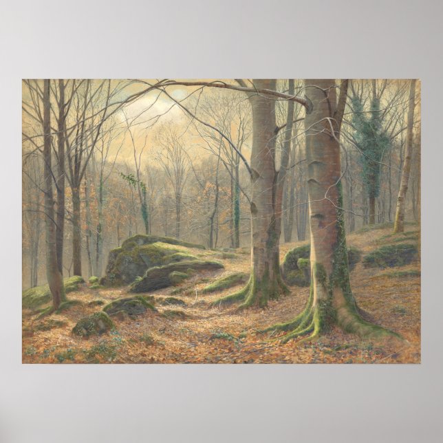 Póster Una mañana de invierno - James T. Watts Poster Bel (Frente)