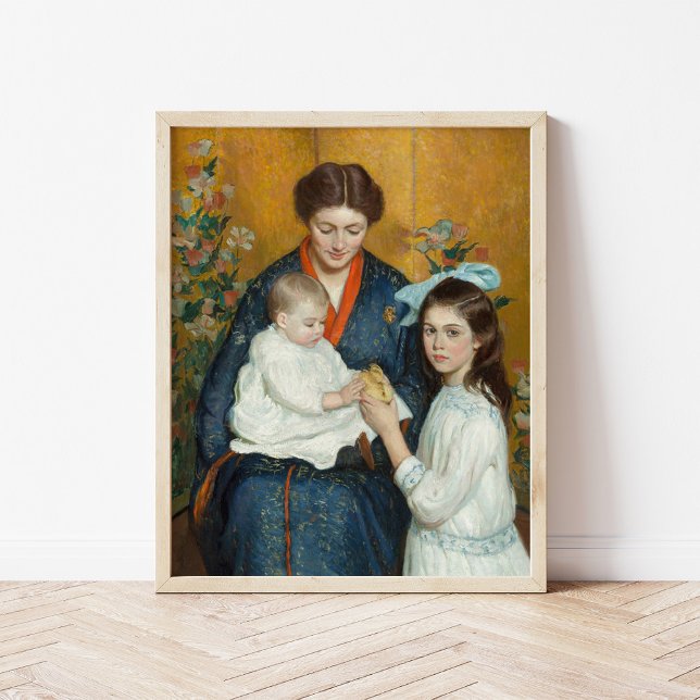 Póster Una mañana de Pascua | Lilla Cabot Perry (Subido por el creador)