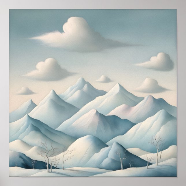 Póster Una maravillosa tierra de invierno (Frente)