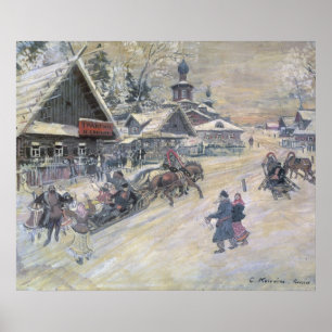 Póster Una marcha festiva, Rusia