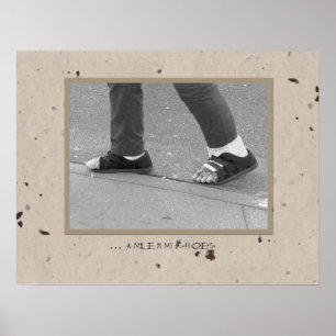 Póster … una milla en mis zapatos