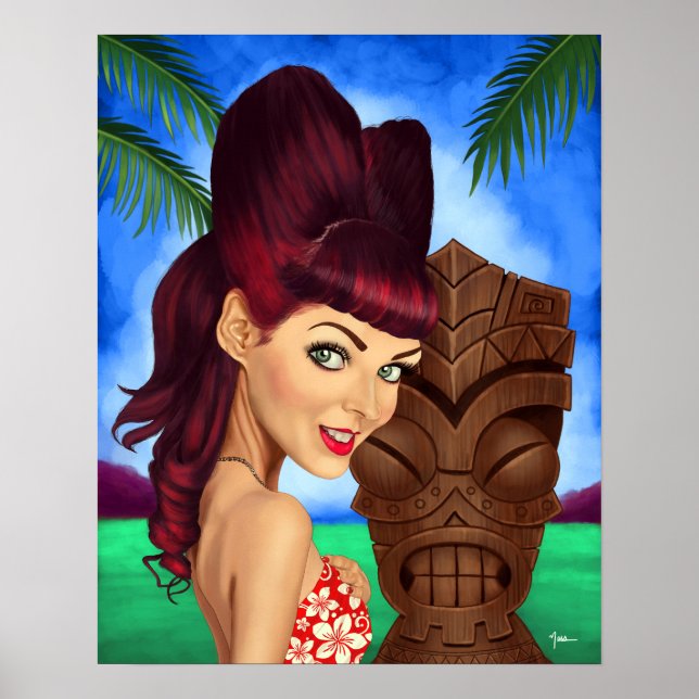 Póster Una Mujer A La Que Adorar (Frente)