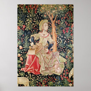 Póster Una mujer girando