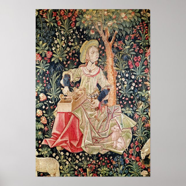 Póster Una mujer girando (Frente)