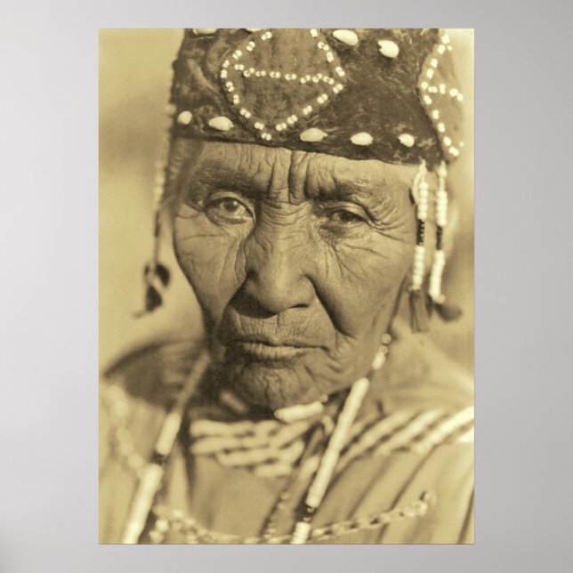 Póster Una mujer klamath 1923 (Frente)