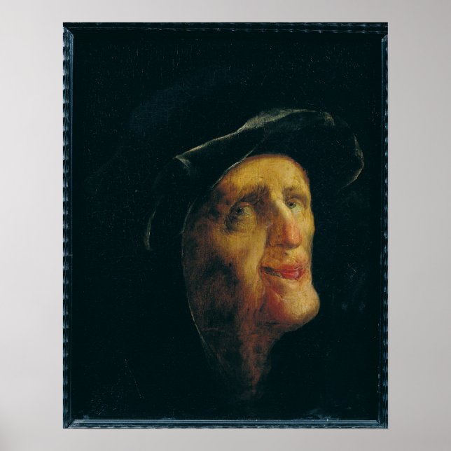 Póster Una mujer riendo (Frente)