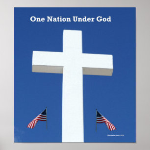 Póster Una nación debajo de dios, poster