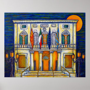 Póster Una noche en el Fenice por Lisa Lorenz