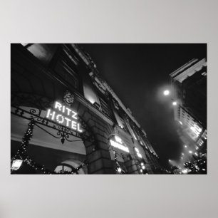 Póster Una noche en el Ritz