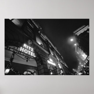 Póster Una noche en el Ritz