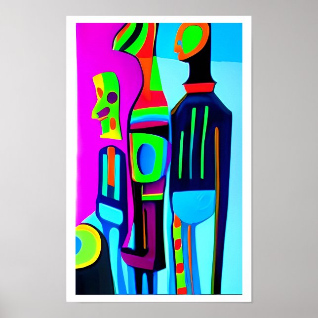 Póster Una noche en el teatro (Frente)
