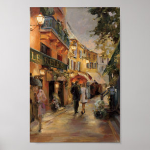 Póster Una noche en París