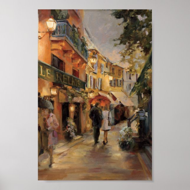 Póster Una noche en París (Frente)