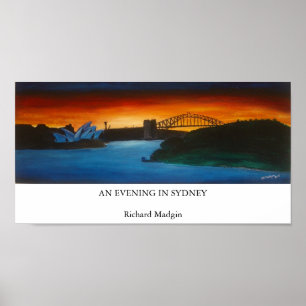 Póster Una Noche En Sydney