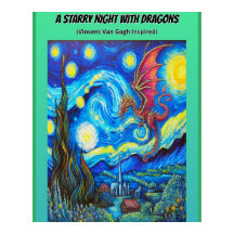 Una noche estrellada con dragones