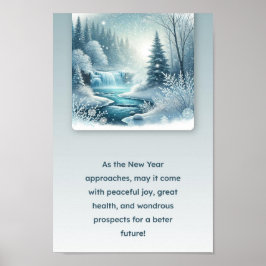 Póster Una noche invernal