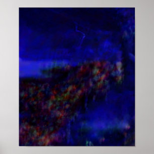 Póster Una Noche Tormentosa ~ Poster 11x13.13