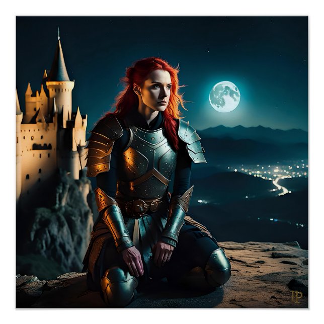 Póster Una noche valiente antes (Anverso)