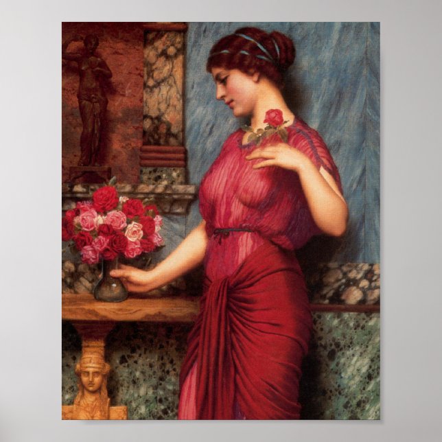 Póster Una oferta para la pintura al óleo de Venus (Frente)