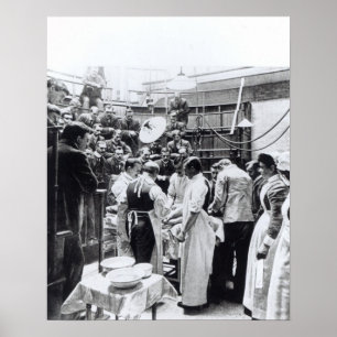 Póster Una operación en el hospital Charing Cross