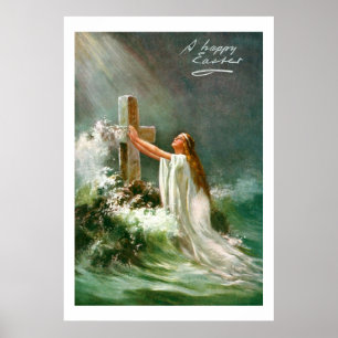 Póster Una Pascua feliz