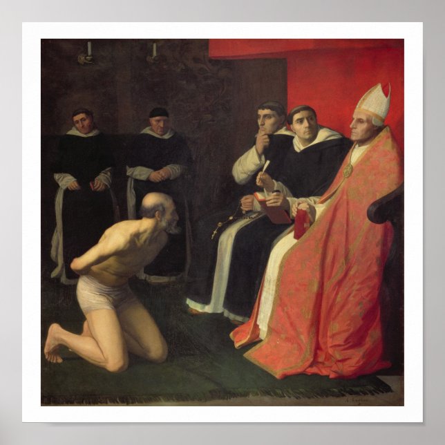 Póster Una pena honorable, c.1868 (Frente)