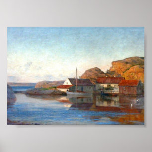 Póster Una pequeña entrada noruega