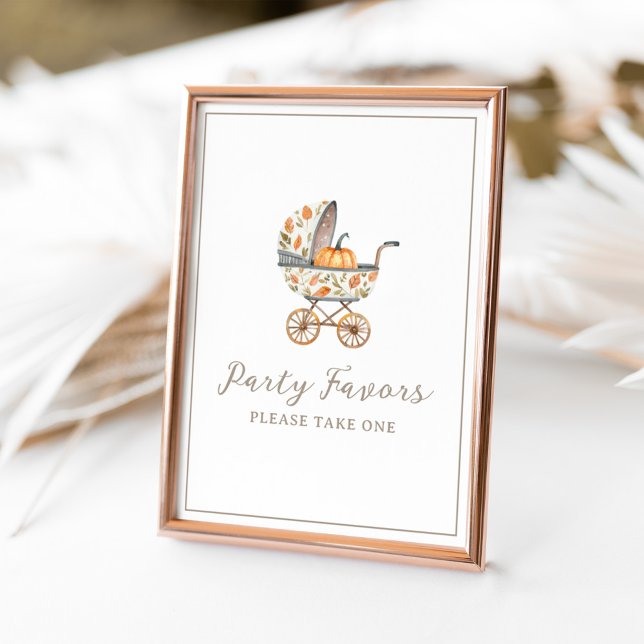 Póster Una pequeña fiesta de calabaza en Baby Shower favo (Subido por el creador)