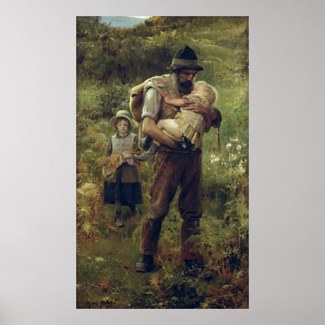 Póster Una pesada carga (Frente)