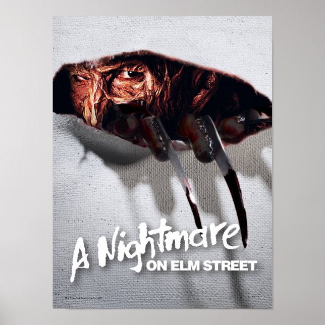 Póster Una pesadilla en la calle Elm | Freddy Krueger Pee (Frente)