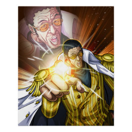 Póster Una pieza Kizaru
