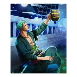 Póster Una pieza , Law , Luffy y Capitán Kid