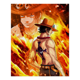 Póster Una pieza , Law , Luffy y Capitán Kid